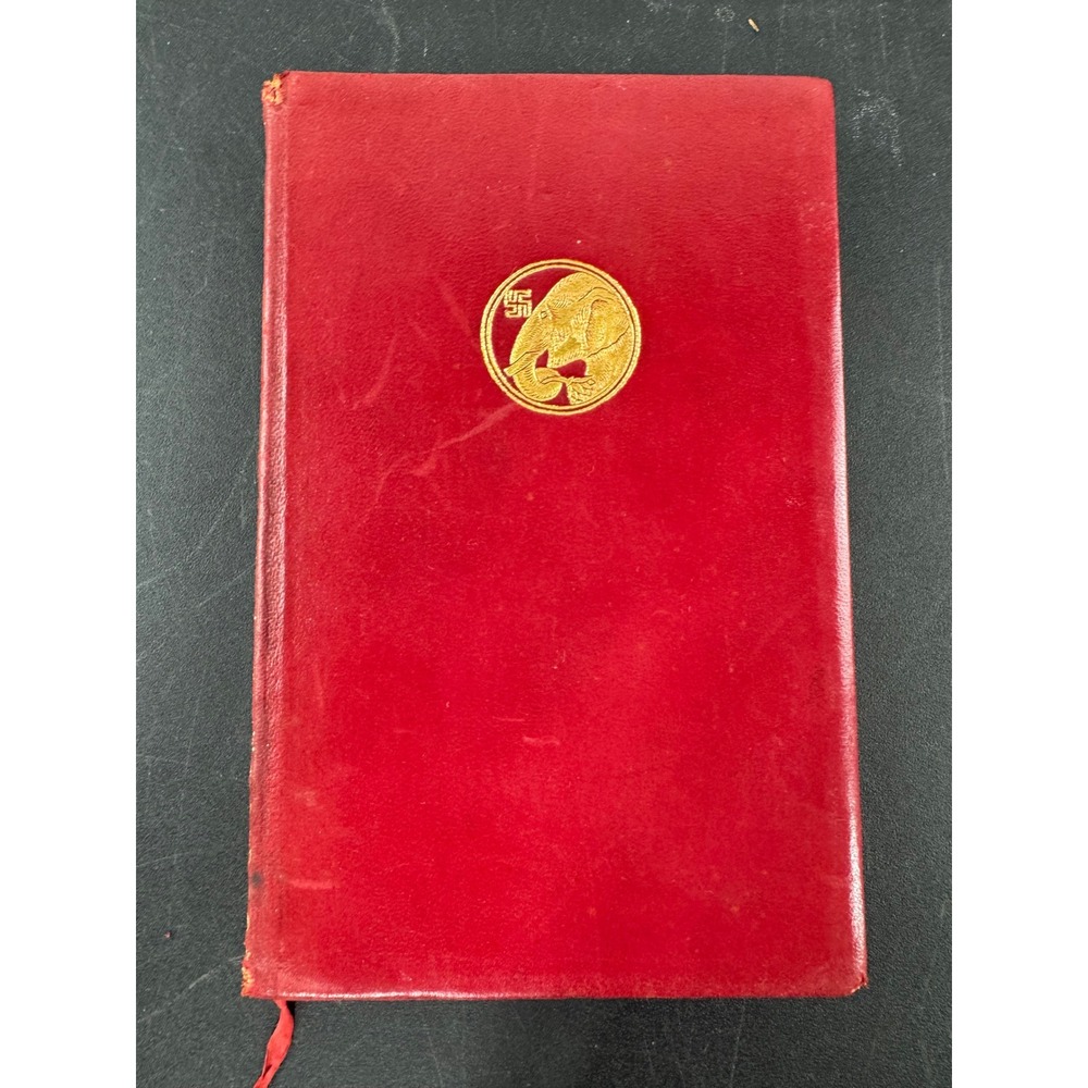 Puck of Pook's Hill Rudyard Kipling 1913 Doubleday Red Gilt Elephant Antique